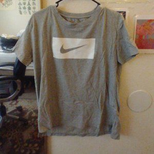 Grey Nike T Shirt